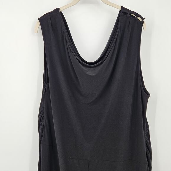 Free People Yumi Kim Maternity Virginia Jumpsuit Black 1X New with Tag - Picture 11 of 16